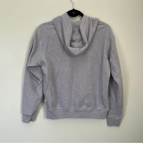 Soft Serve Clothing | Gray Zip-Up Hoodie Sweatshirt | Size Small - Picture 8 of 10
